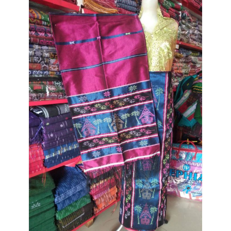 songket semi sutra hongkong