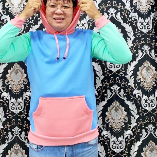 Terlaris dan Termurah Sweater hoodie warna warni/sweater kekinian/hoodie murah populer