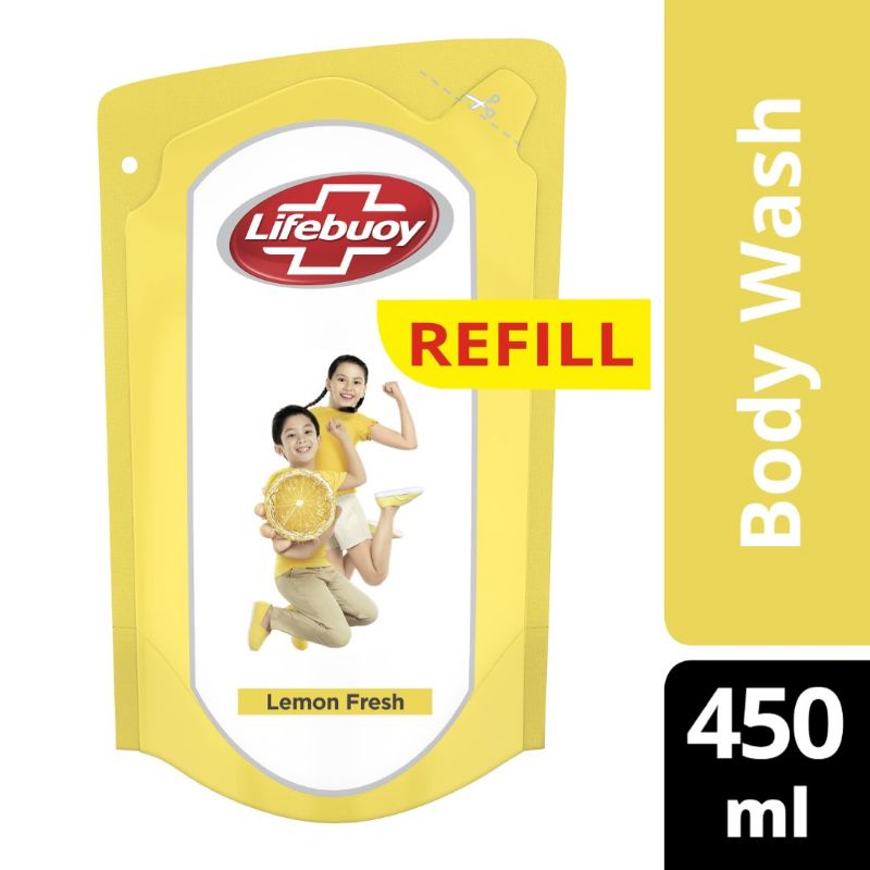 Lifebuoy Body Wash 400ml / 450ml /Lifebuoy Cair Refil Body Wash 450 ML / 400 ML