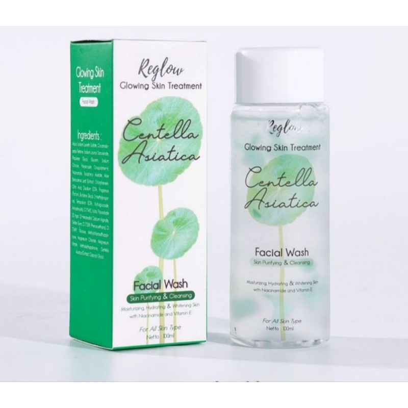 REGLOW SERIES Glowing skin Treatment Original BPOM-Facial Wash