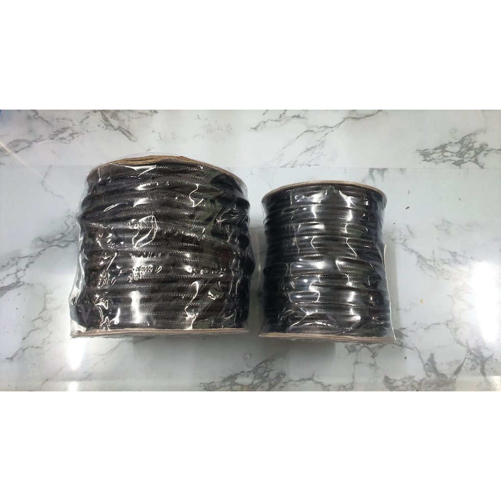 Tali Korea Kulit 3mm / 5mm / Bahan Tali Kalung Gelang