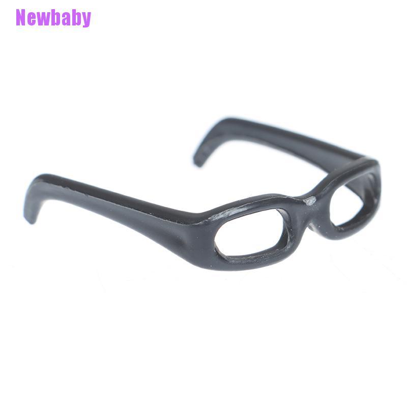 (Newbaby) Miniatur Kacamata + Koran Skala 1: 12 Untuk Rumah Boneka
