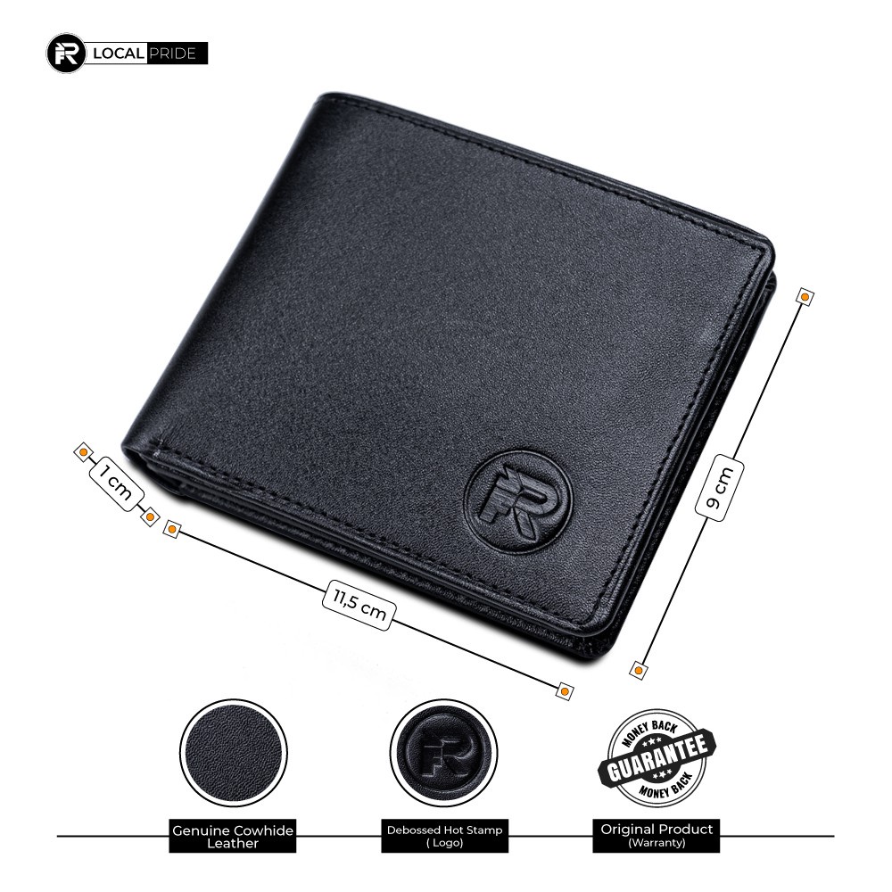 Dompet Pria Kulit Asli Import 3D NF-2