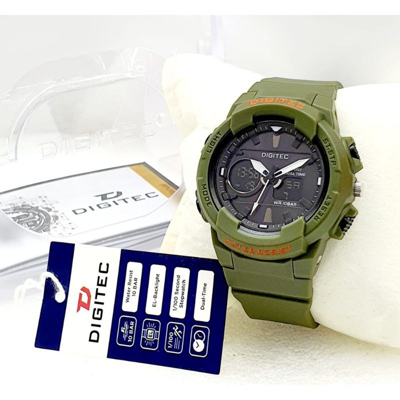 JAM TANGAN DIGITEC 4130 SPORTY KEREN ORIGINAL WATER RESIST NEW ARRIVAL