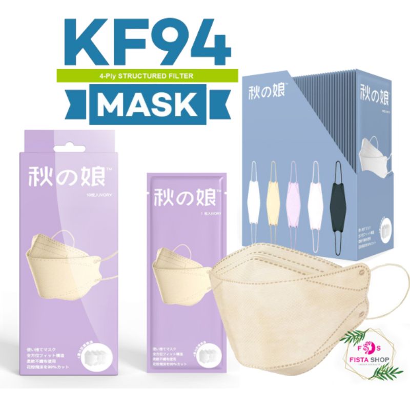 PURUM MASK KF94 Masker ORI DANGDANG Korea 4Ply BUY 8+GET 2  evo sensi duckbill FISTA SHOP