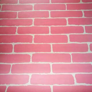  Wallpaper  dinding  uk 45cmx10m kode 1052 bata  pink  premium 