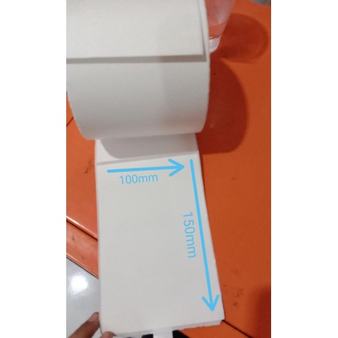 

LABEL BARCODE YUPO UK.100MM X 150MM 1LINE ISI 500PCS LABEL TAHAN PANAS TAHAN AIR