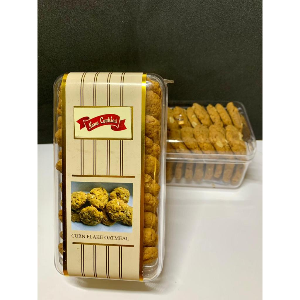 

Aneka Kue Kering Cookies Homemade Premium - Nonacookies Cornflake Oatmeal