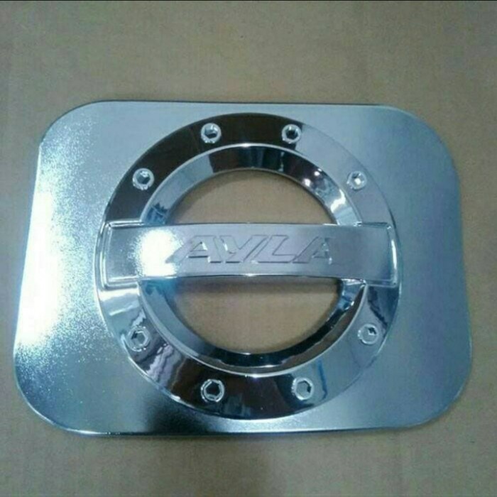 Tank cover tutup tangki mobil Ayla chrome. krom