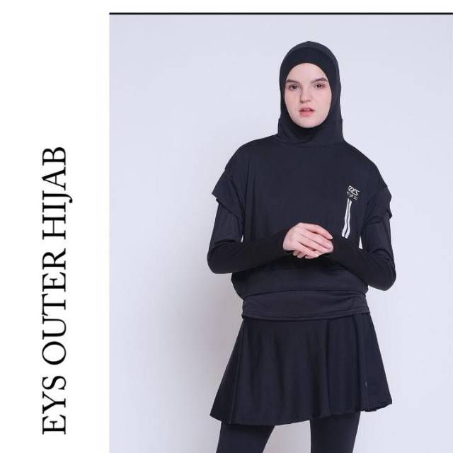 Outer Hijab Sport (Outer + Hijab)
