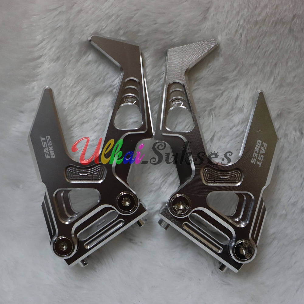 Setelan Rantai Motor l Variasi Aksesoris Gantungan Rantai l Standhook Moto GP Anting Setelan Rantai Motor Ninja 250 Full CNC Murah