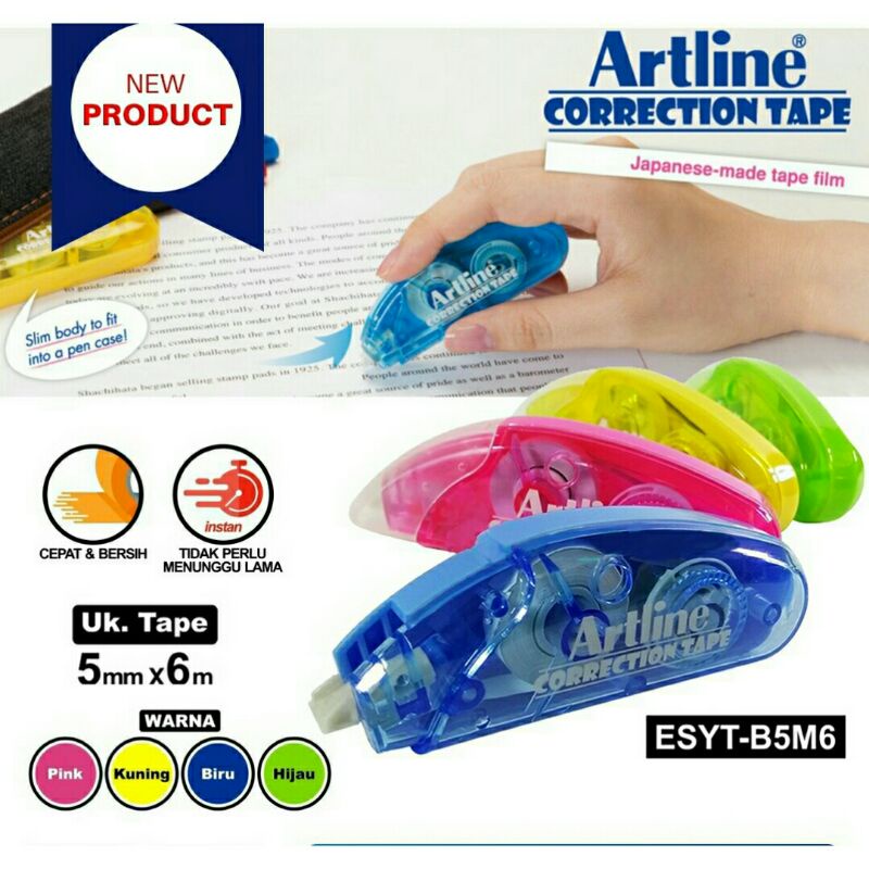 

Artline Correction Tape Type ESYT-B5M6