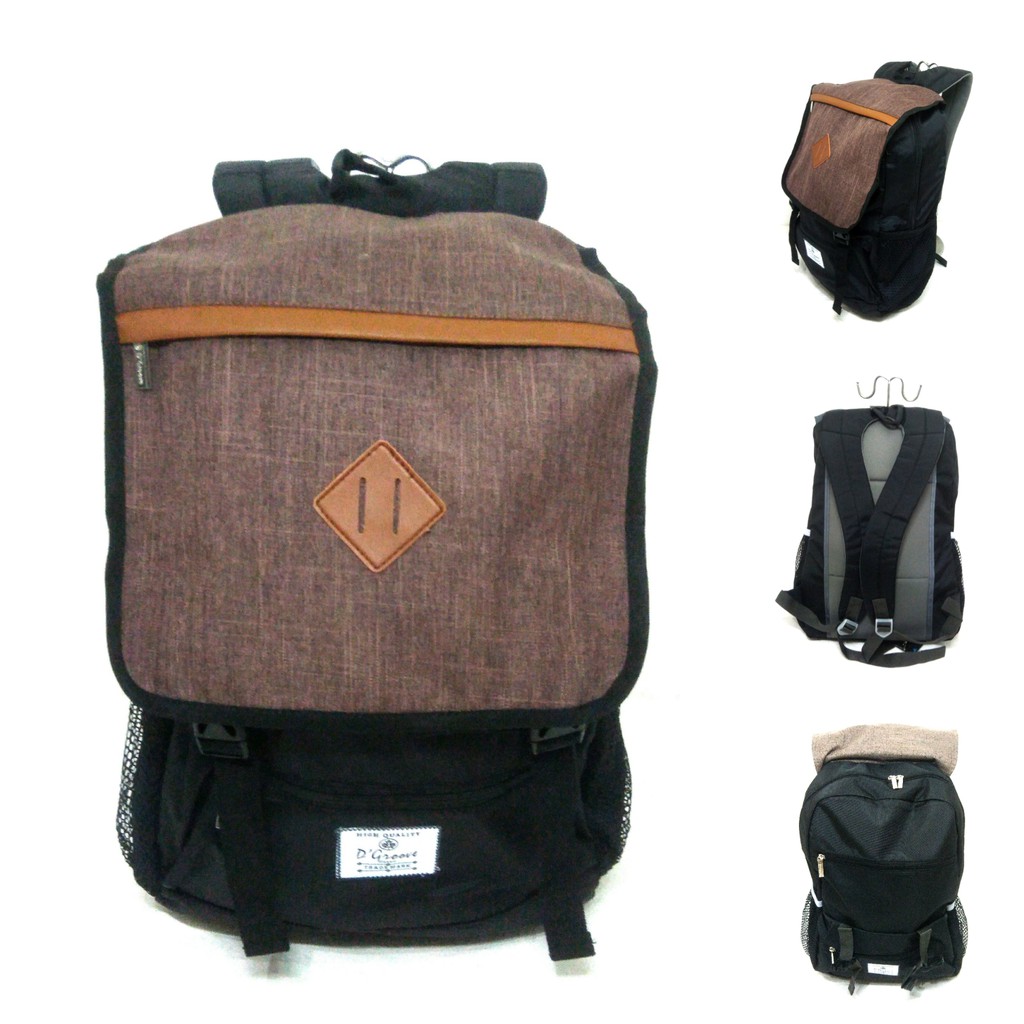 TAS RANSEL BACKPACK LAPTOP BAG D'GROOVE 0403 ORIGINAL