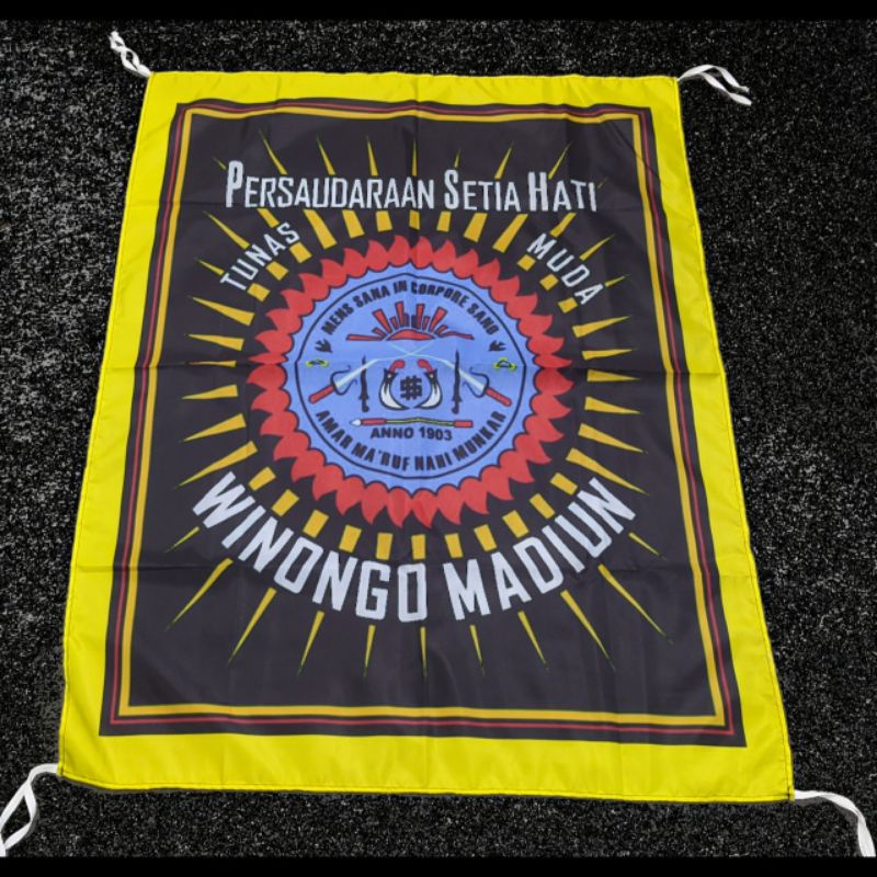 BENDERA PSHW / BENDERA PERSAUDARAAN SETIA HATI WINONGO