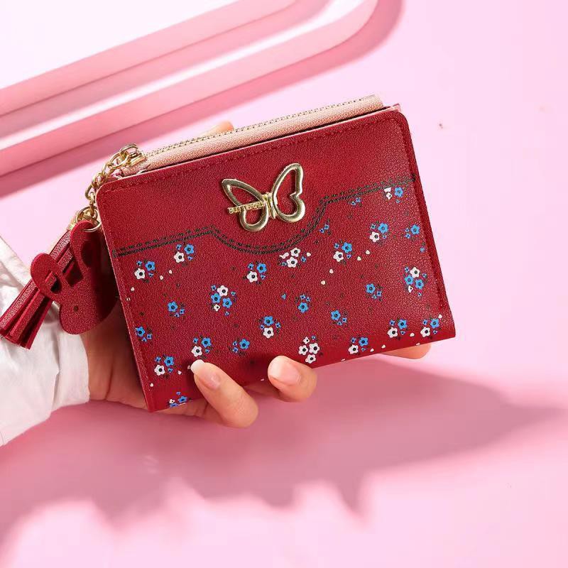 ♥TMALL88♥ Dompet Wanita Import Murah Lipat Kecil Lucu &amp; Cantik