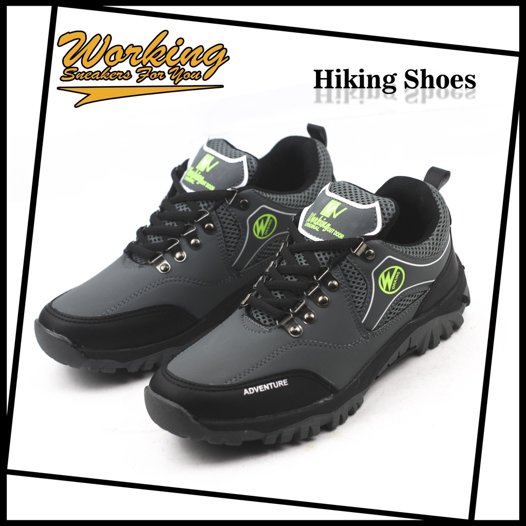 Sepatu Gunung Working G-02 // Sepatu Adventure // Sepatu Hiking Low