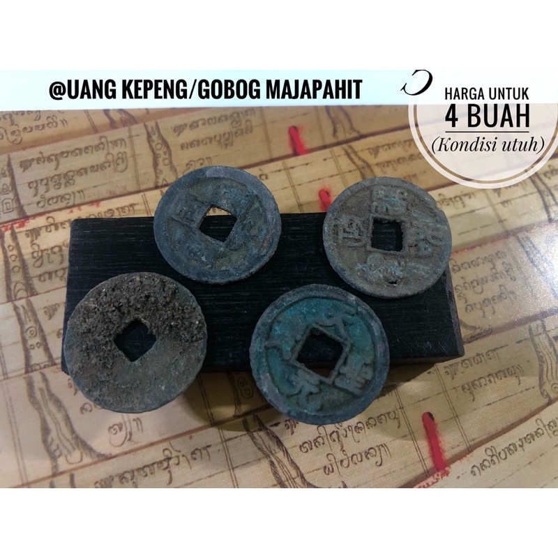 Uang Kepeng Majapahit K2 atau Uang Gobog Temuan atau Uang Gobok Kuno