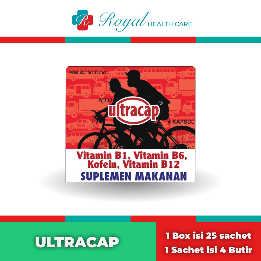 NEO ULTRACAP Suplementasi Vitamin B1 B6 B12