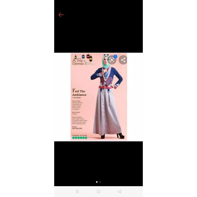 preloved tuneeca size xl