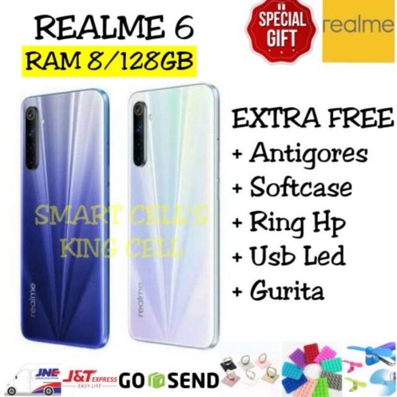 REALME 6 RAM 8/128GB GARANSI RESMI