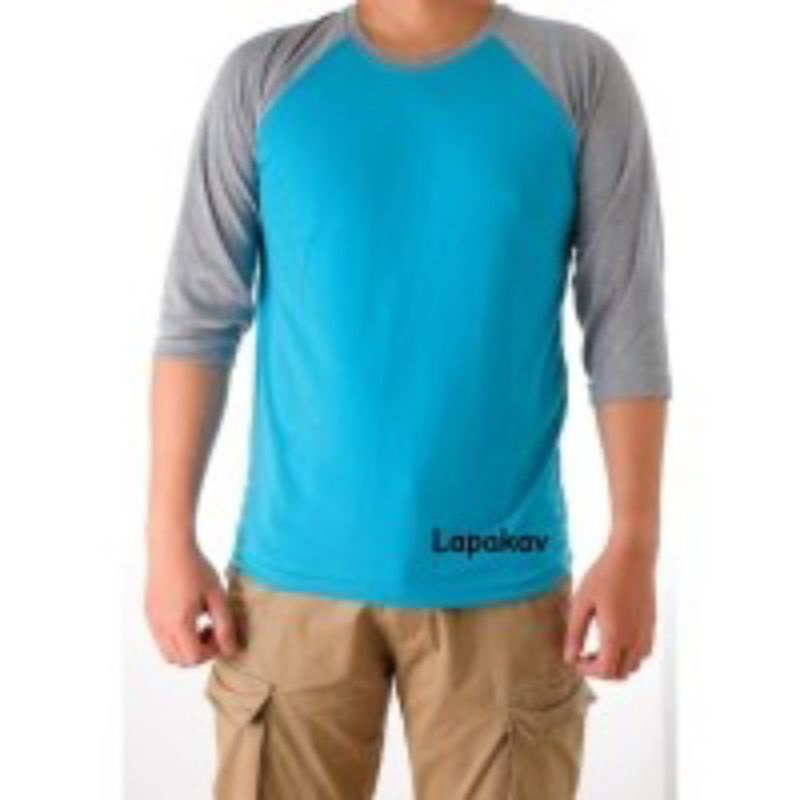 Raglan polos New Cotton Combed 20s Premium,Oblong Pria dan wanita Kekinian ,TOSCA-ABU MISTY