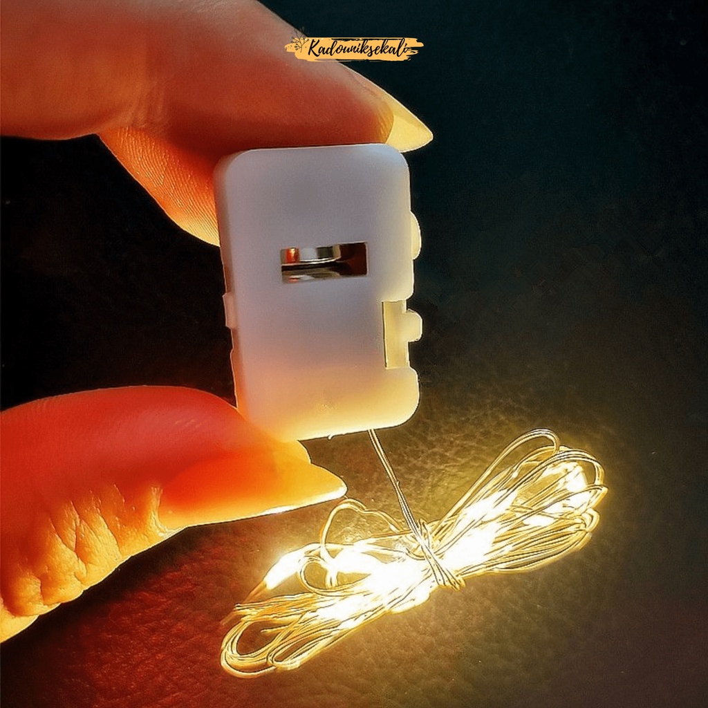Lampu LED Kawat Baterai Topper - KADOUNIKSEKALI
