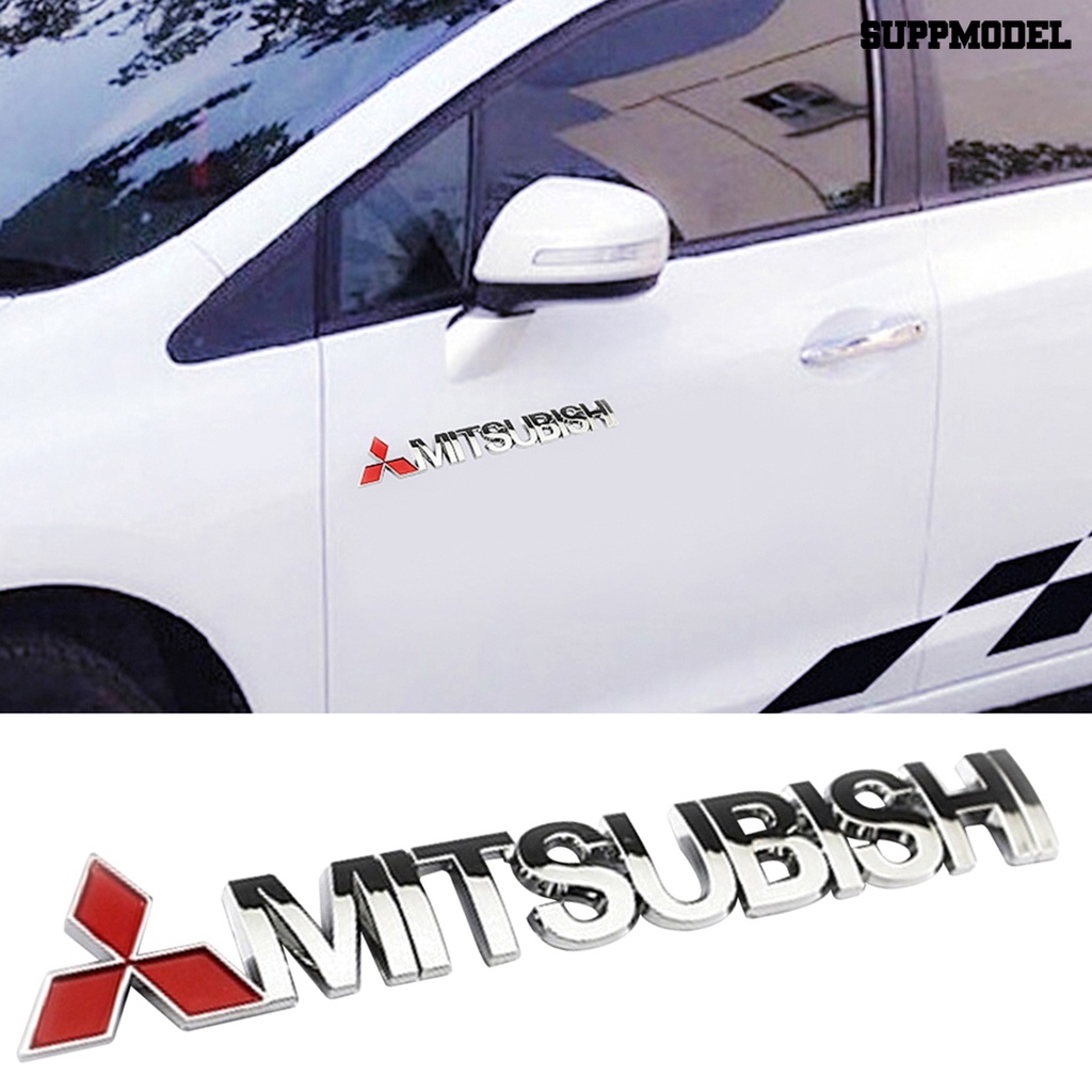 Sl Stiker 3D Profesional Untuk Bumper Mobil Mitsubishi