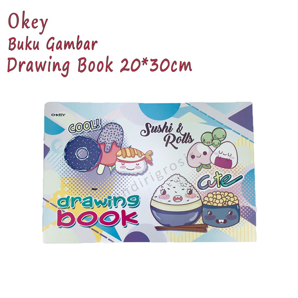 Buku Gambar *Okey * Drawing Book * 20*30cm