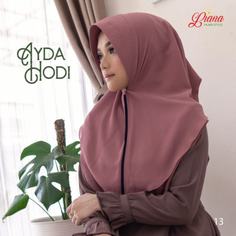 Jilbab Bergo Hoodie Hodi Ayda Ori Liana Hijab-4
