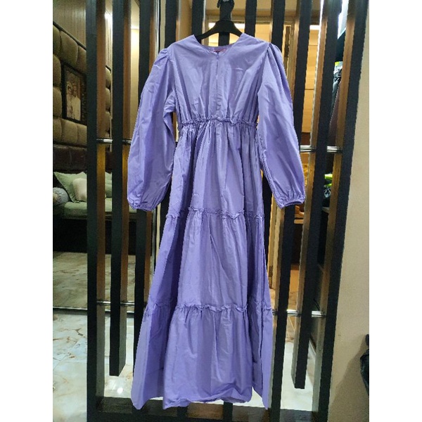 preloved dress ungu merk DNC