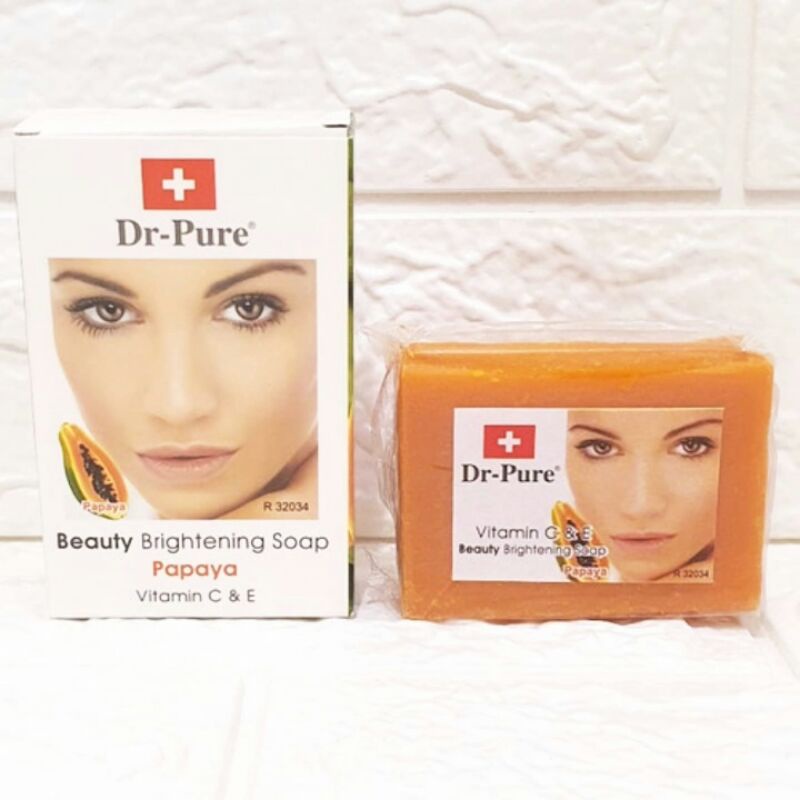 Beauty Brightening papaya dr pure soap