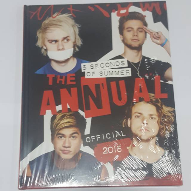 5 Seconds of Summer 5SOS - Official Annual 2016