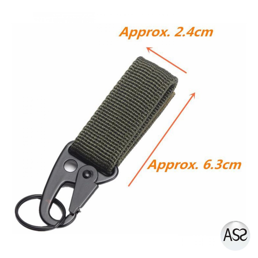 ASS Shop - ACOMS Quickdraw Carabiner Military Tactical Nylon Belt - HW74