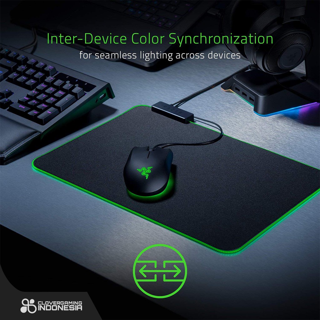 Razer Goliathus Chroma Medium (355 x 254mm) Gaming Mousepad