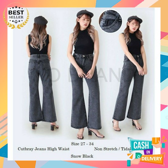 Celana Jeans Wanita Jins Cewek Skinny Terbaru Kekinian Jens Levis Ln60 Cutbray Jeans Wanita / Cutb