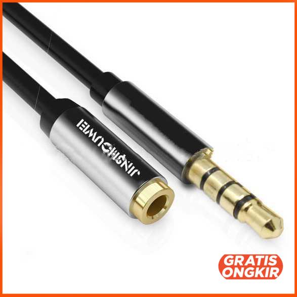 Kabel Aux Audio Extension 3.5mm Male to Female 2M - AV121 200cm