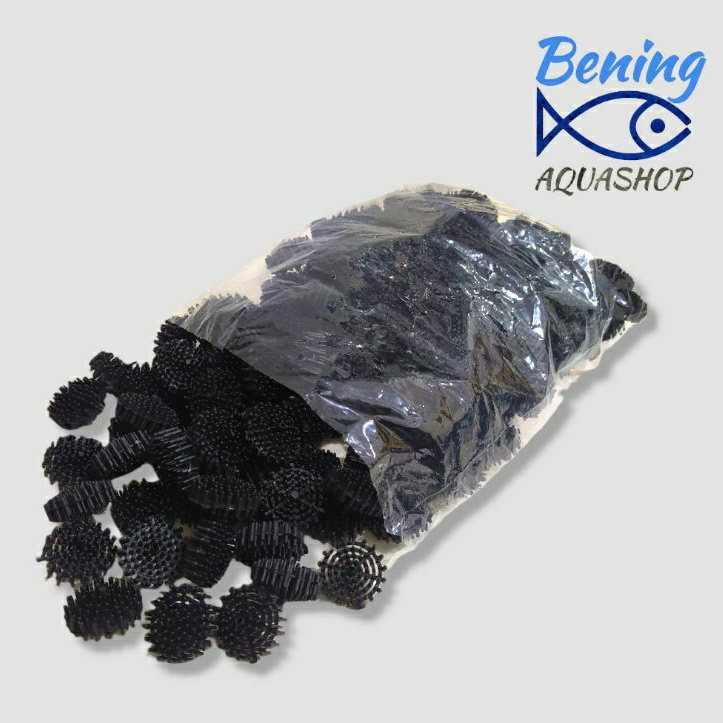 Bioball Rambutan / Duri Isi 200pcs Rumah Bakteri (1kg)