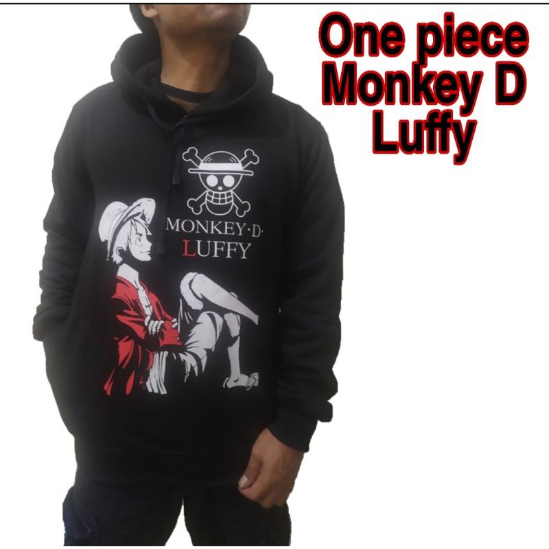 sweater hoodie anime one piece monkey D luffy 3D