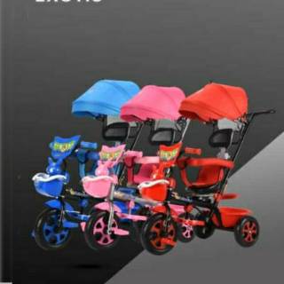  Sepeda  anak roda  tiga  Tricycle Exotic  ET 8805  stroller 