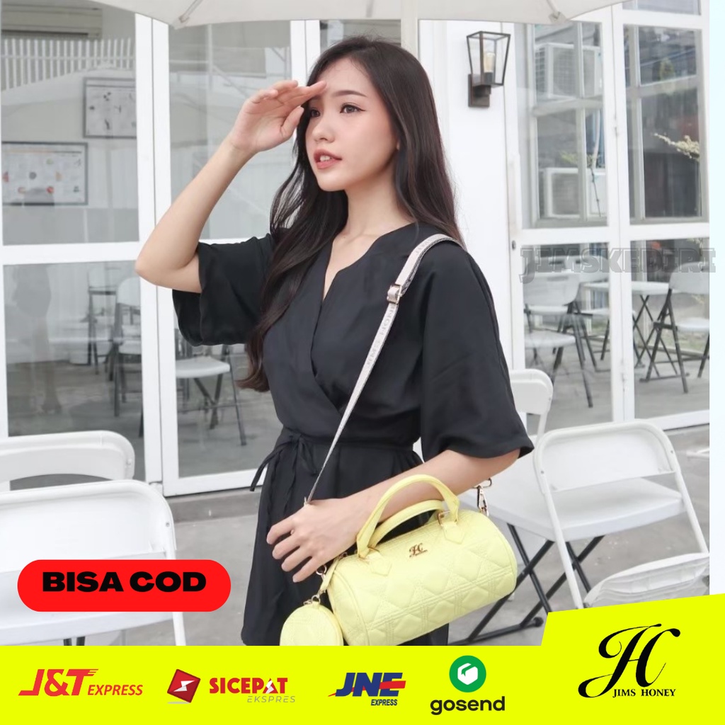 Tas Jims Honey Tas Selempang Slempang Wanita Ibu Ibu Import Korea Terbaru Murah untuk Cewek Pesta Kondangan Elegan Larissa Bag Jimshoney