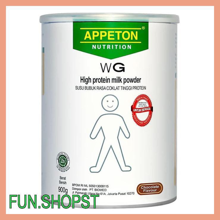

APPETON WEIGHT GAIN ADULT COKLAT 900 GR