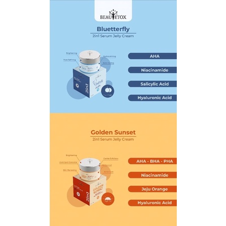 Serum, Serum Jelly Cream, Face and Body Wash BEAUTETOX