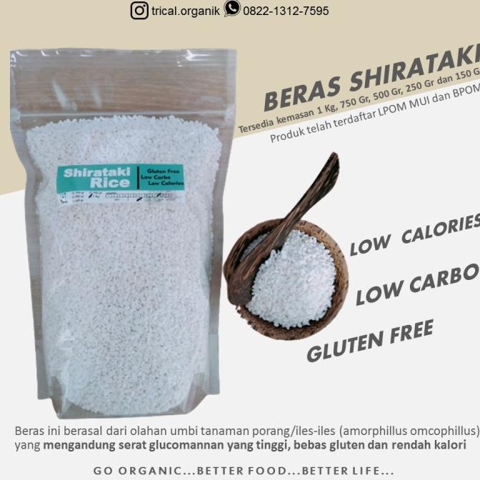 

Big Sale Beras Shirataki Beras Sirataki Shirataki Rice Konyaku Kemasan 500 Gram Big Sale