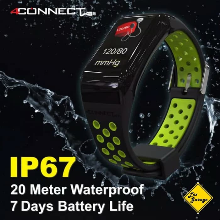 4CONNECT 4Fit Smart Band Blood Pressure Oxigen Monitor Original