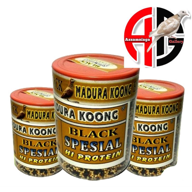 MADURA KOONG BLACK SPECIAL PAKAN BURUNG PERKUTUT LOMBA ANTI STRES