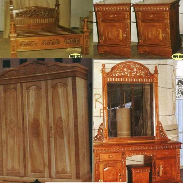 Kamar Set kayu jati jepara Rahwana jati / promo kamar set rahwana / promo termurah mebel jati jepara