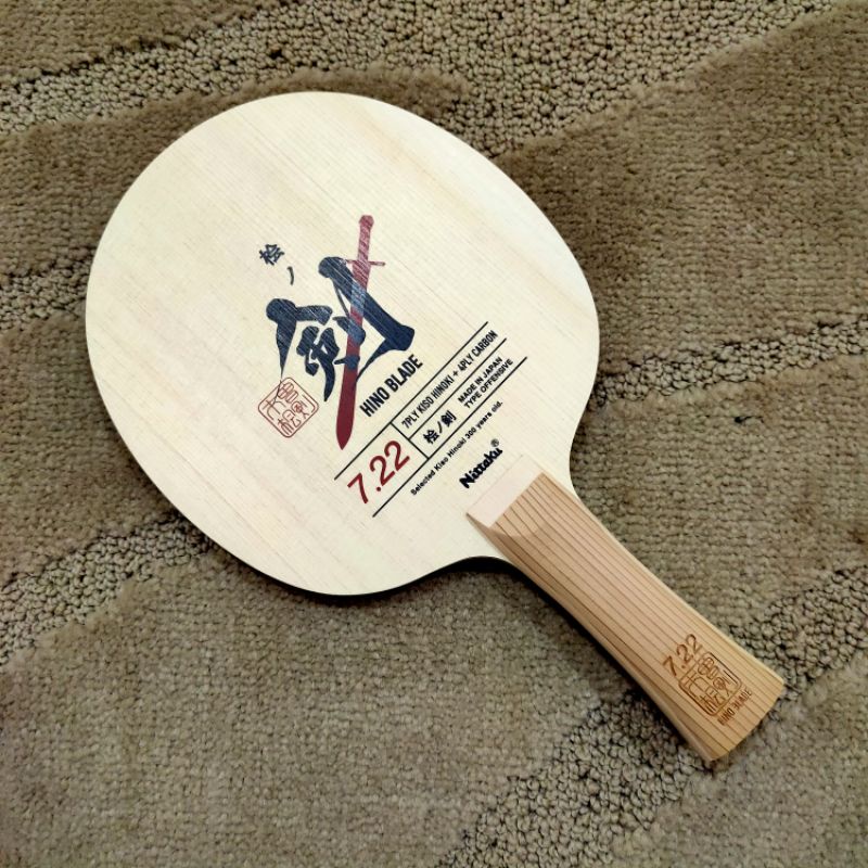 Nittaku Hino Blade 7.22 FL Blade Bet Tenis Meja Pingpong