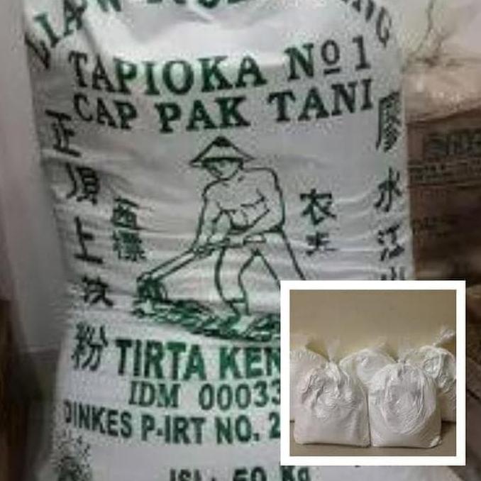 

Repack dari Karung Tepung Tapioka Cap Pak Tani Liauw Tjoei Kang 1Kg