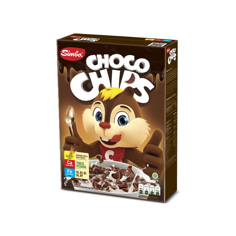 

Simba Cereal Choco Chips Coklat 170G - Alhanan/04