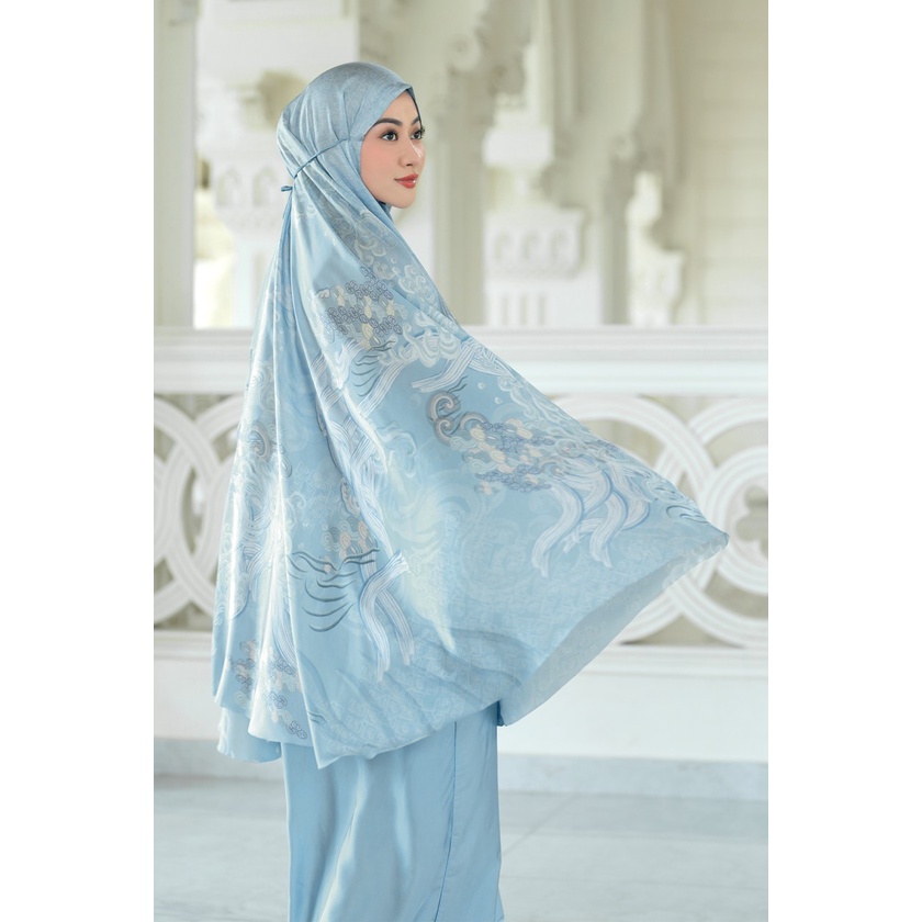 The Wave Prayer Robe - Lagoon